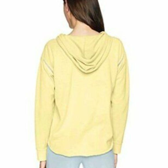 PJ Salvage Revival Lounge Hoodie Yellow Women's Size XS New with defect - Picture 3 of 12